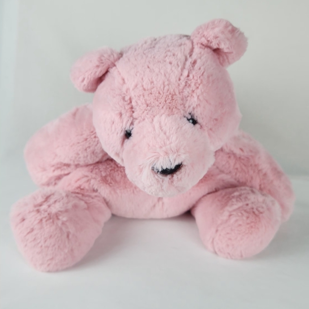 GUND Pink Polar Bear Plush Doll Large Floppy Soft Lovey Toy 20120390 - 14"